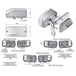 Zetor Proxima Forterra priekinis žibintas, dešinė, Wesem