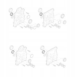 Hatz 04023211 reguliatoriaus kovos guolis 1d41 1d81