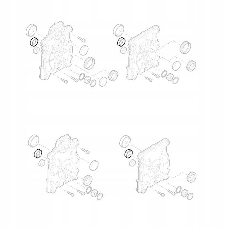 Hatz 04023211 reguliatoriaus kovos guolis 1d41 1d81