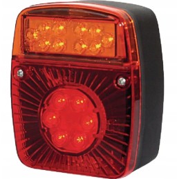 LED kvadratinis galinis žibintas 12 24v kramp