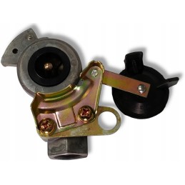 M22 kieta pneumatinė jungtis, juodas kištukas