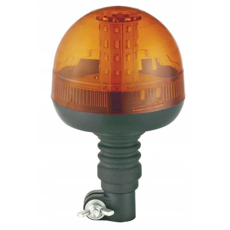 LED švyturio įspėjamoji lemputė ant koto, 3 režimai