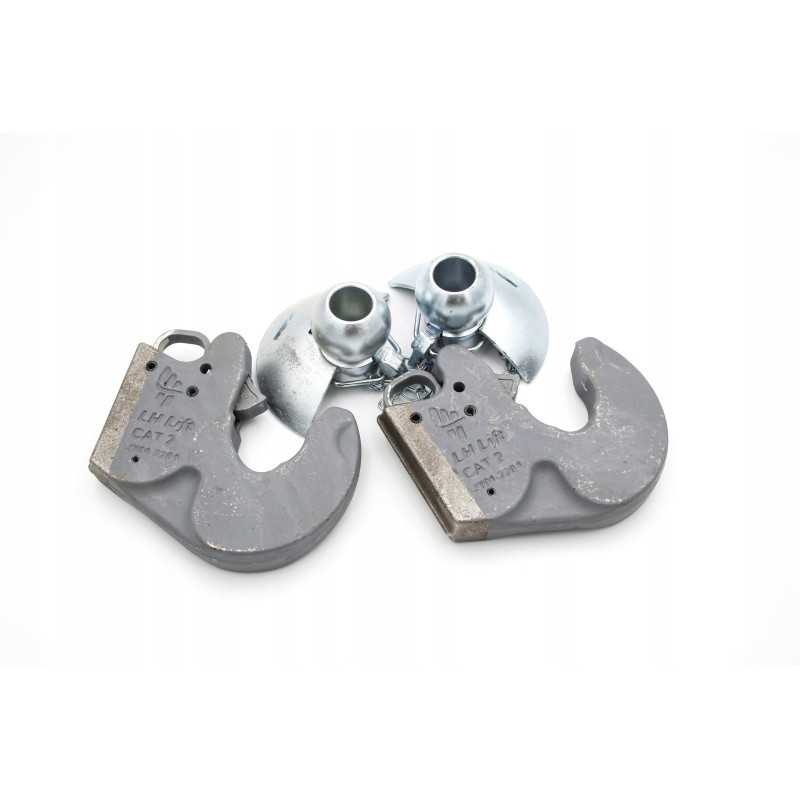 Jungiamųjų kabliukų ir rutuliukų rinkinys su apykakle, 2 kategorija