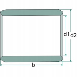 Stumdomas guolis, bronzinė įvorė, 25x28x20 mm