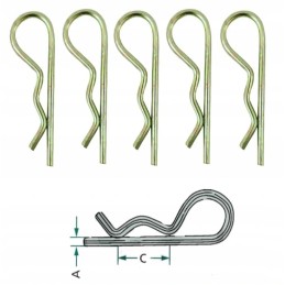 Spyruoklinių kaiščių rinkinys 23365 100