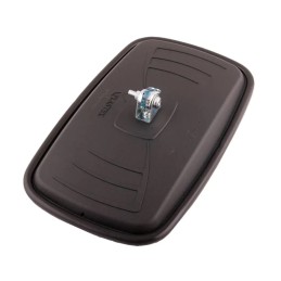 Universalus veidrodis 232x145, metalinė rankena, priedai