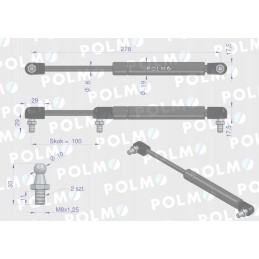 Stogo pavara 53369911 tinka Zetor Proxima F