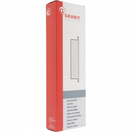 Salono oro filtras 120mm 406mm granitas