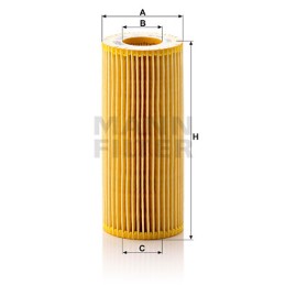Alyvos filtras mann filtras hu721wkit
