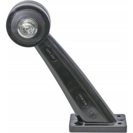 LED šoninė šviesa, dešinė, 12 24v, raudona, skaidri