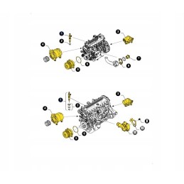 New Holland kuro sistemos purkštukas 50425518