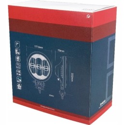 Apvalus LED žibintas dienos metu, 177 mm