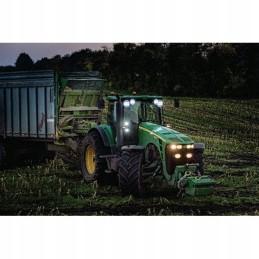 Apvalus LED žibintas dienos metu, 177 mm