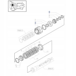 Užsandarinkite new Holland tsa t6000 dėklą f0nn7n947