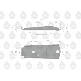 Svirtis, kuri išjungia relės pavarą c 360 s
