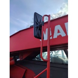 Plastikinis veidrodis 495x155mm ursus massey ausis