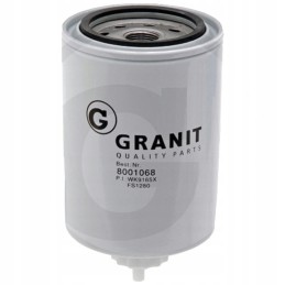 Kuro filtras 13mm 62mm 164mm 72mm granitas
