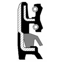 Sandarinimo žiedas 47x65x19 mm corteco