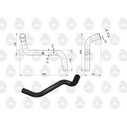 Originalus Ursus C 330 radiatoriaus žarnų komplektas