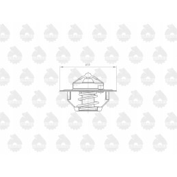 Termostatas mf 3 originalus ursus