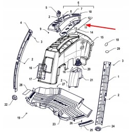 P5s45801233 rankinio droselio dangtis