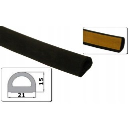 Lipnus sandariklis juodas SD 112 0 21x15m