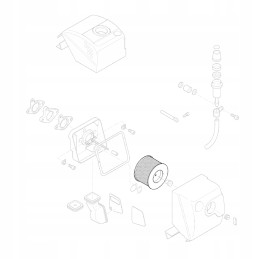 Hatz filtrų rinkinys 1b40 serviso komplektas