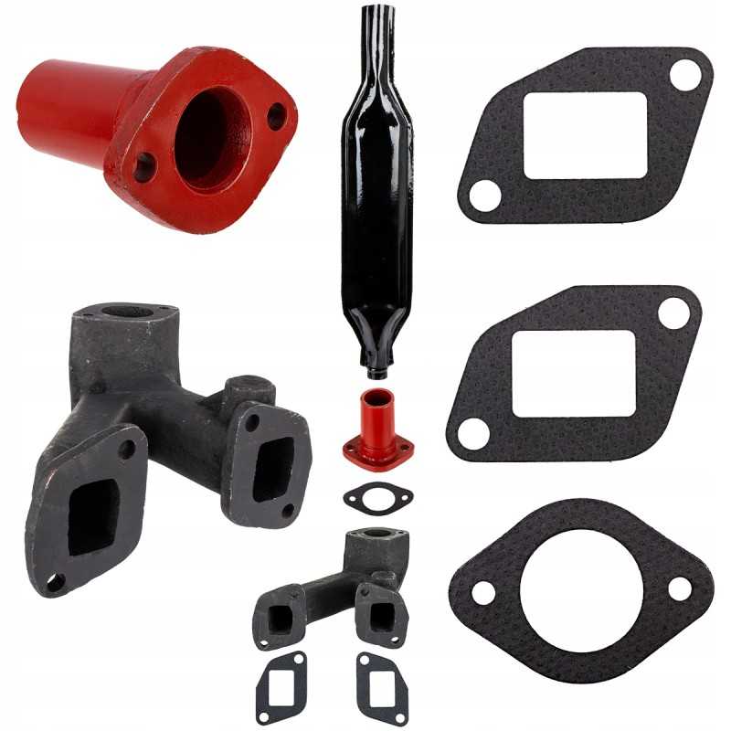 Pilnas išmetimas Ursus C 330, kolektoriaus tarpinės