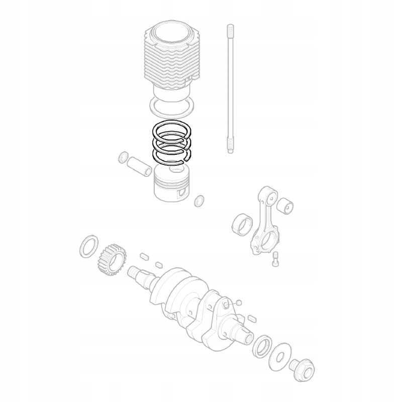 Hatz 01223700 stūmoklių žiedai std 1d60 2g30