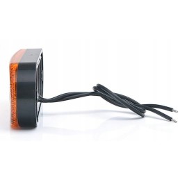 Stačiakampė LED šoninė gabaritinė lemputė 12 24v su srove