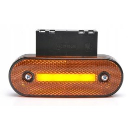 Stačiakampė LED šoninė gabaritinė lemputė 12 24v su srove