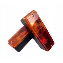 Priekabos žibintų komplektas, 7 kontaktų kištukas, atšvaitas