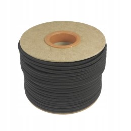 Juodas brezentinis plėtiklis fi 8 su guminiu šerdimi