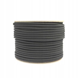 Juodas brezentinis plėtiklis fi 8 su guminiu šerdimi