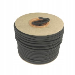 Juodas brezentinis plėtiklis fi 8 su guminiu šerdimi