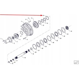 I0885726 O-žiedas 88 57 x 2 62 mm