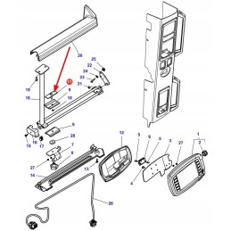 4354457m2 tvirtinimo kronšteinas