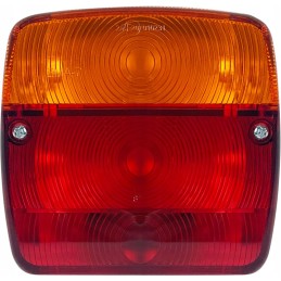 Priekabos žibintų komplektas su dešiniuoju laikikliu