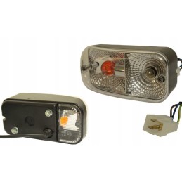 Priekinių žibintų Zetor kryptis teisinga padėtis