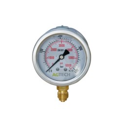 Slėgio matuoklis fi 63 bsp 1 4 dol diapazonas 0 400 bar