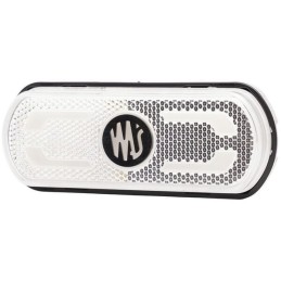 LED žymeklis, baltas, stačiakampis, 12 24v