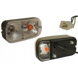 Kairiojo priekinio žibinto zetor krypties padėtis