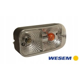 Kairiojo priekinio žibinto zetor krypties padėtis