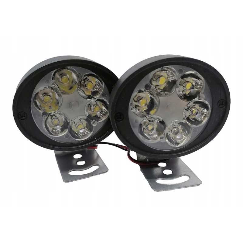 2x halogeninių LED darbo lempų rinkinys 10w 10 30v