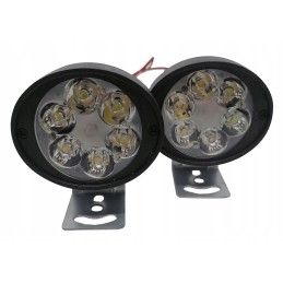 2x halogeninių LED darbo lempų rinkinys 10w 10 30v