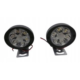 2x halogeninių LED darbo lempų rinkinys 10w 10 30v