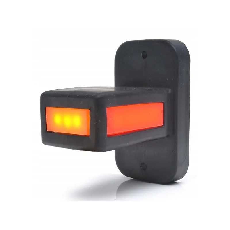 Priekinis ir galinis gabaritinis žibintas, tiesus L