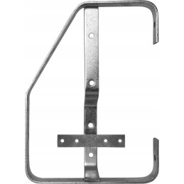 Priekabos žibintų komplektas su laikikliu, kairėje