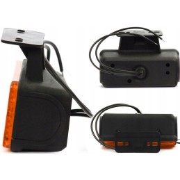 Šoninis gabaritinis žibintas, geltonas, LED 12 24v Ursus C 330