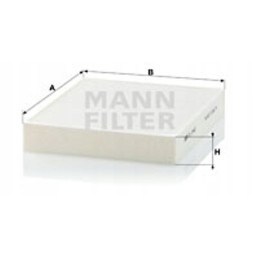 Mann salono filtras chevrolet cruze j300